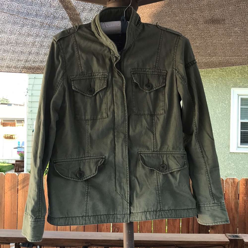 Army/floral inspired jacket